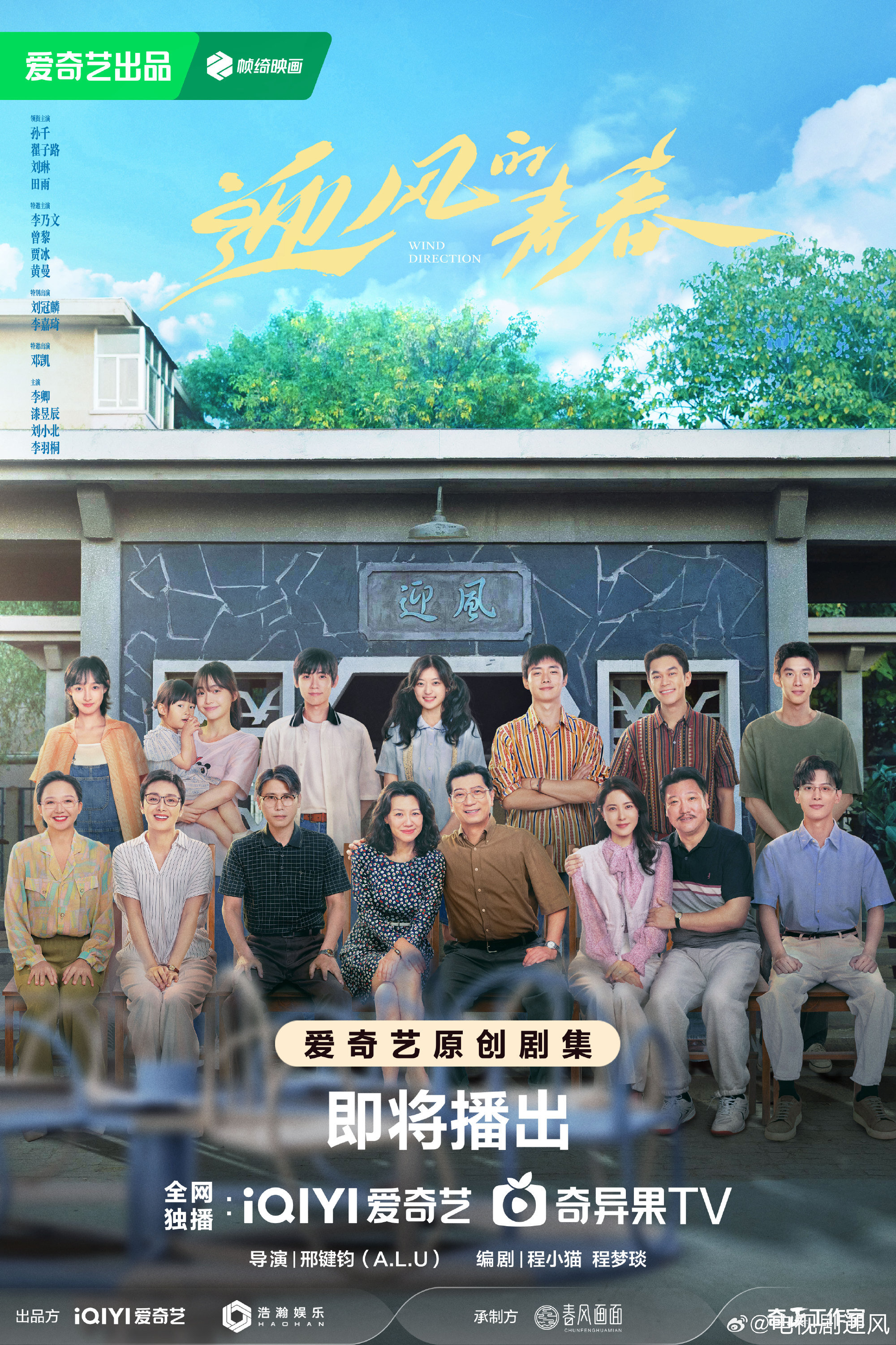 迎风的青春海报